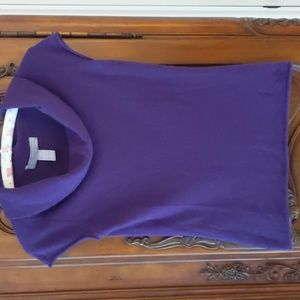 Cashmere sweater short sleeve